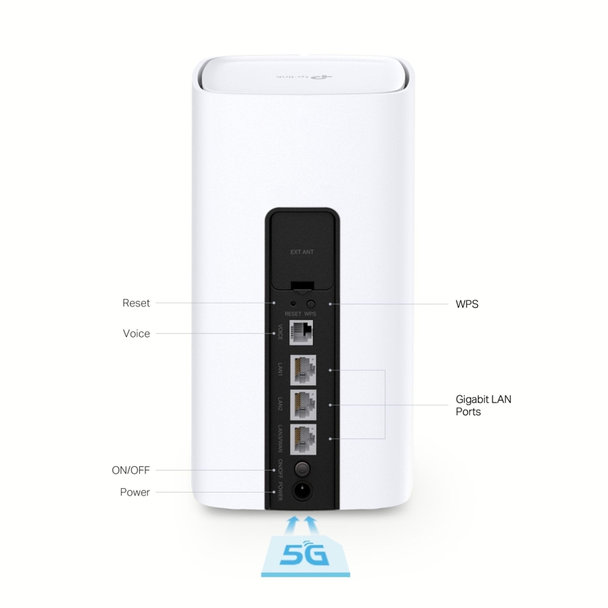 Router 5G WiFi 6 AX3000 Gigabit Ethernet NX510V