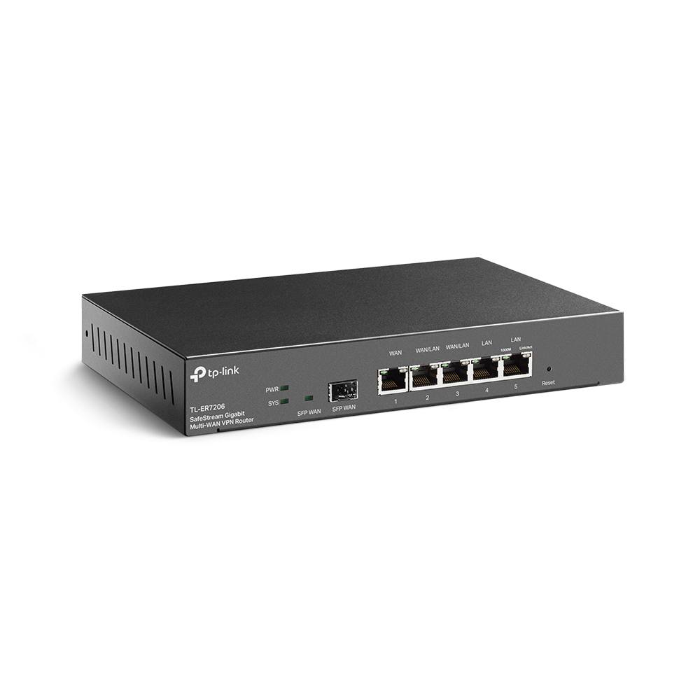 Router VPN Gigabit Omada ER7206 + 1 Puerto SFP + USB 3.0