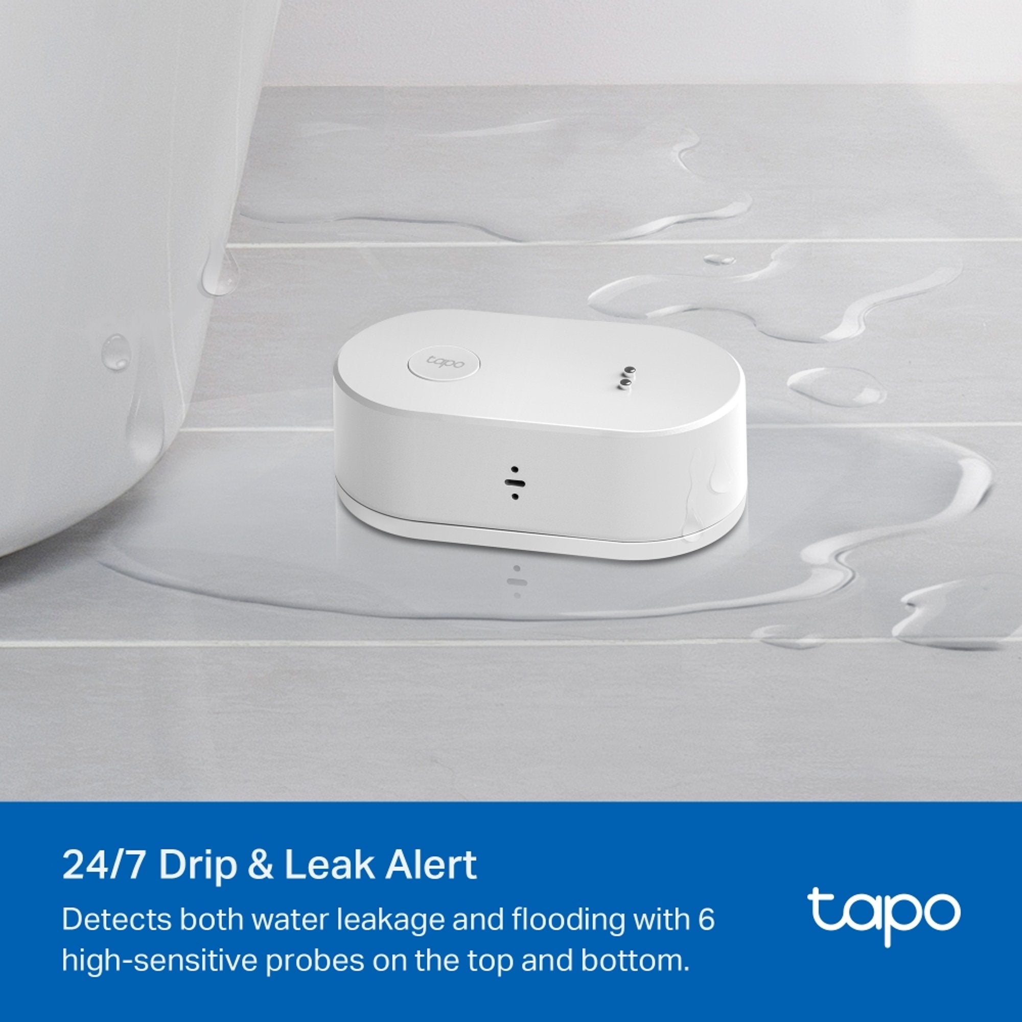 Sensor de Fugas de Agua Inteligente Tapo T300 TP - Link