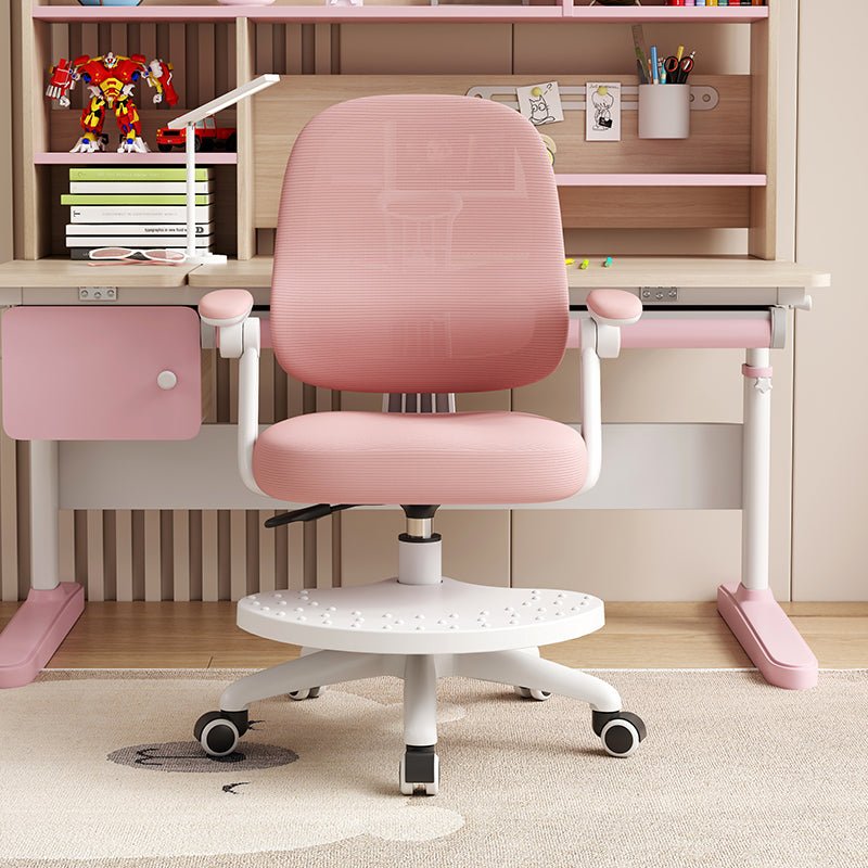 Silla de Escritorio para Niños Ergonómica Ajustable Reposapiés
