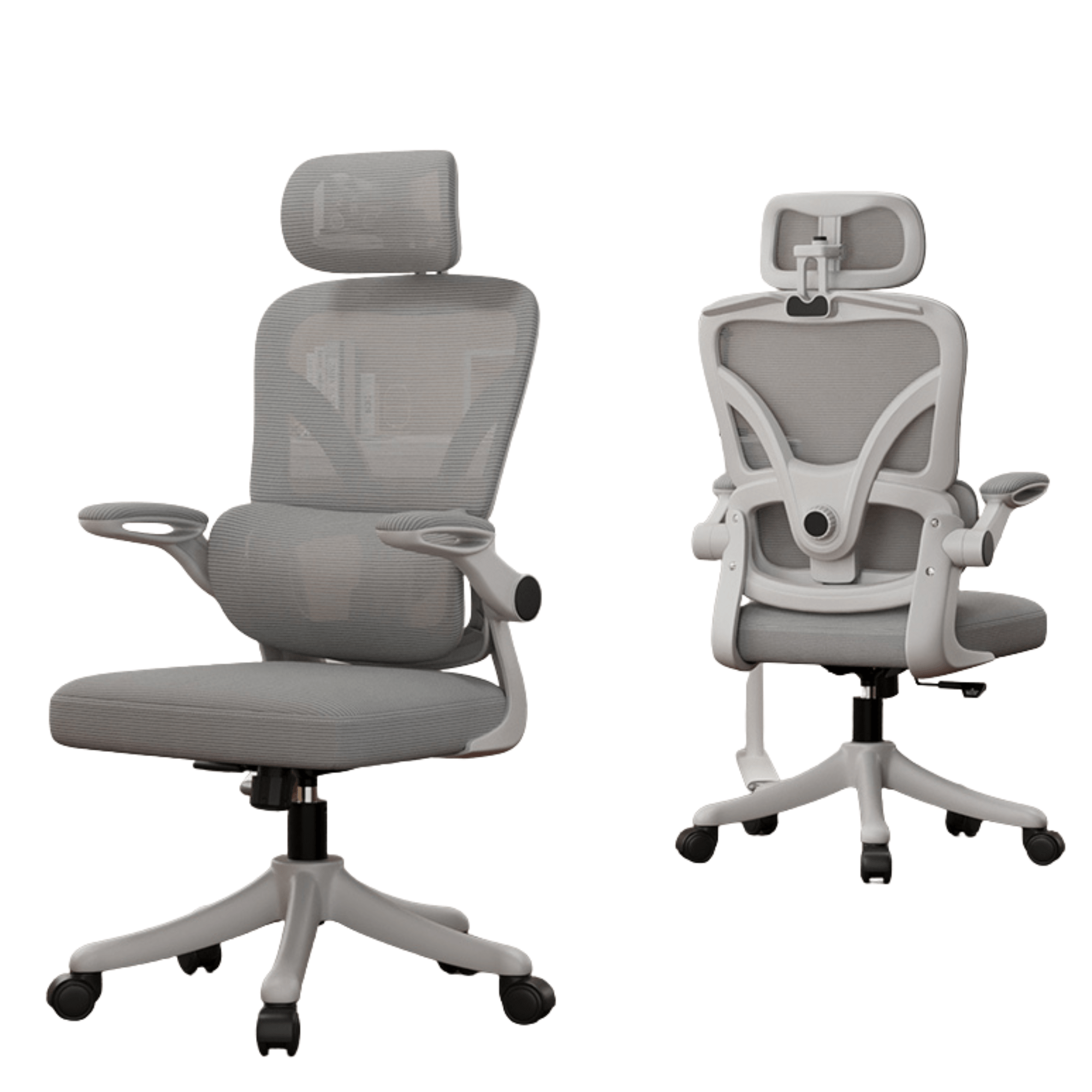 Silla Ergonómica de Oficina con Soporte Lumbar y Reclinación
