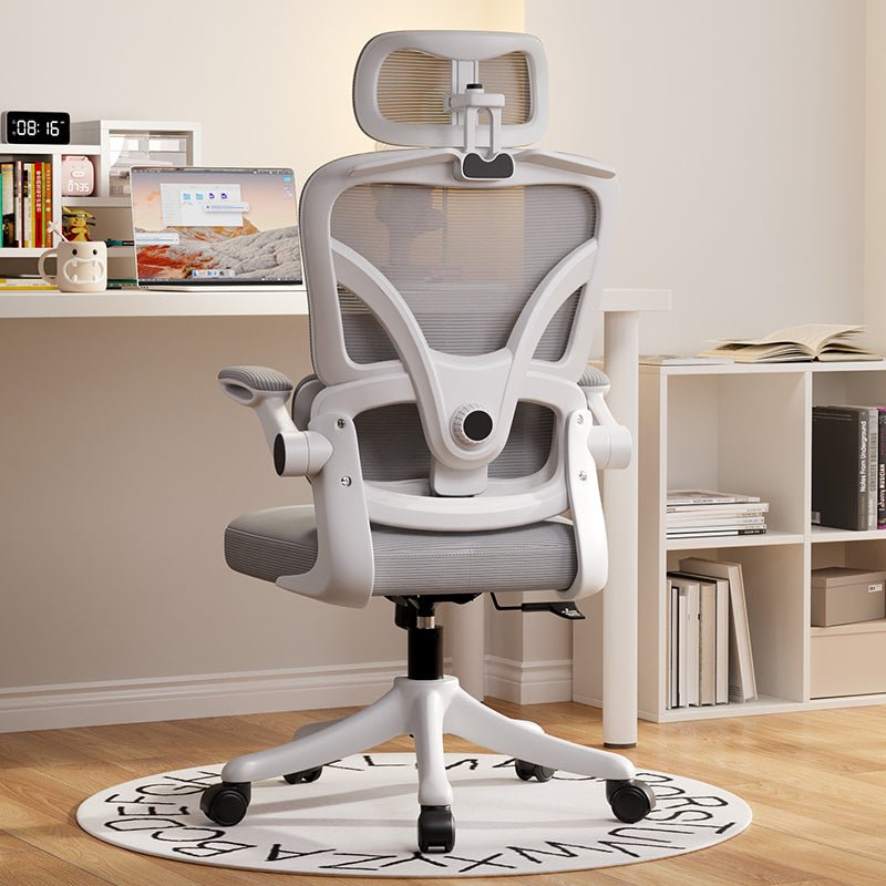 Silla Ergonómica de Oficina con Soporte Lumbar y Reclinación