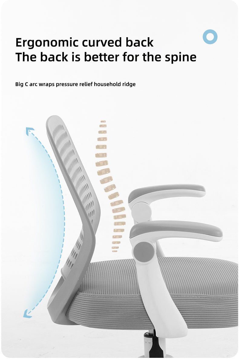 Silla ergonómica infantil de estudio ajustable