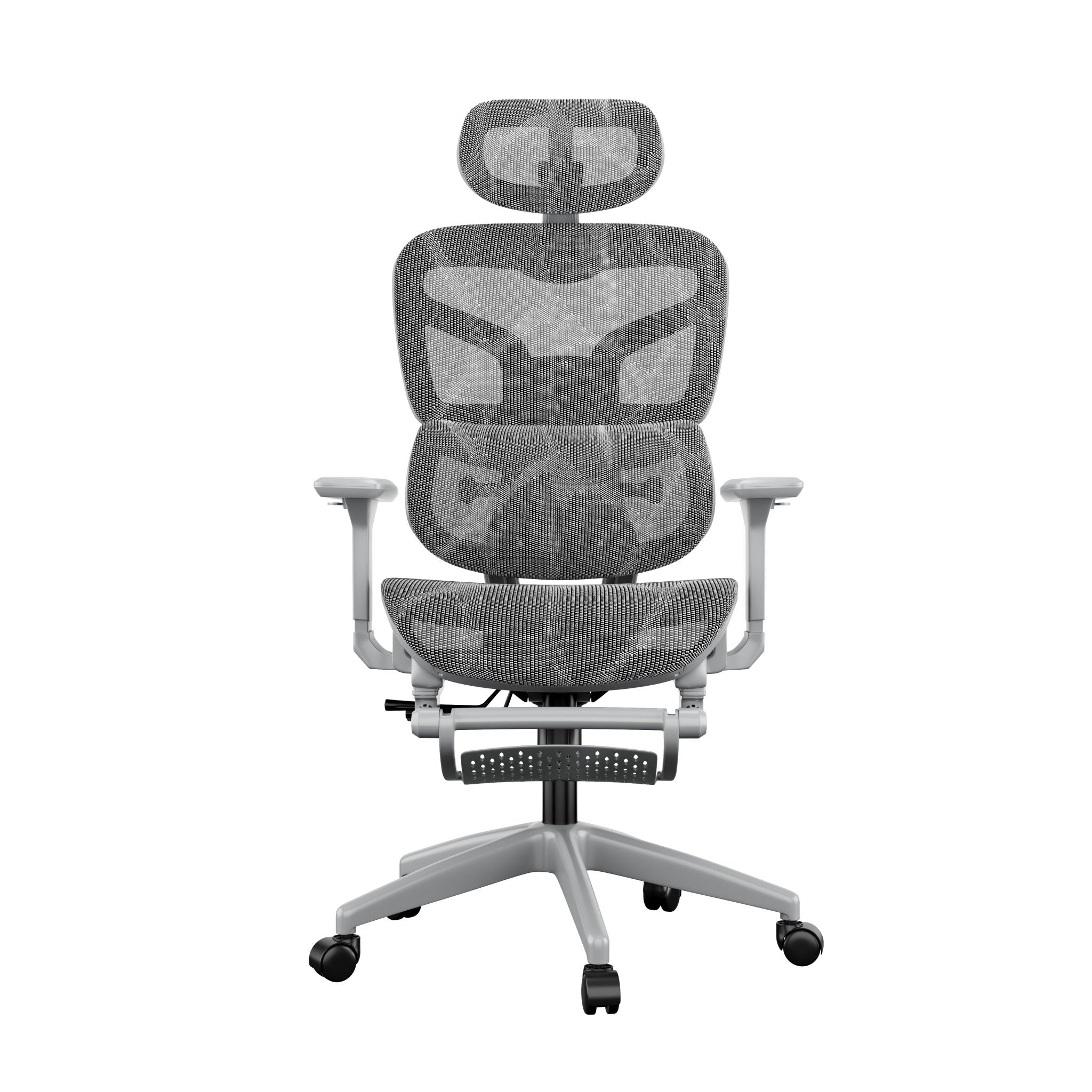 Silla Ergonómica Reclinable con Reposapiés y Soporte Lumbar
