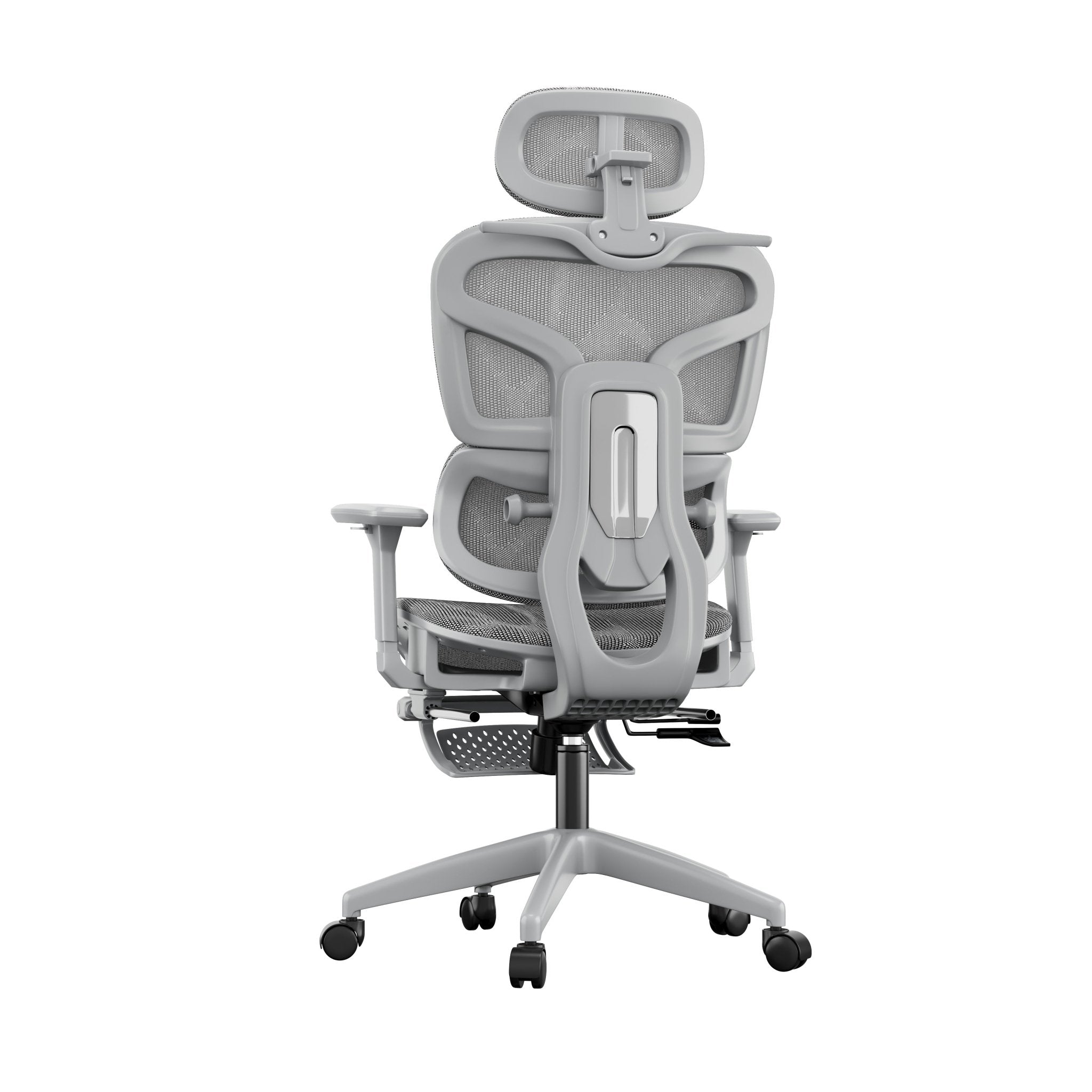 Silla Ergonómica Reclinable con Reposapiés y Soporte Lumbar