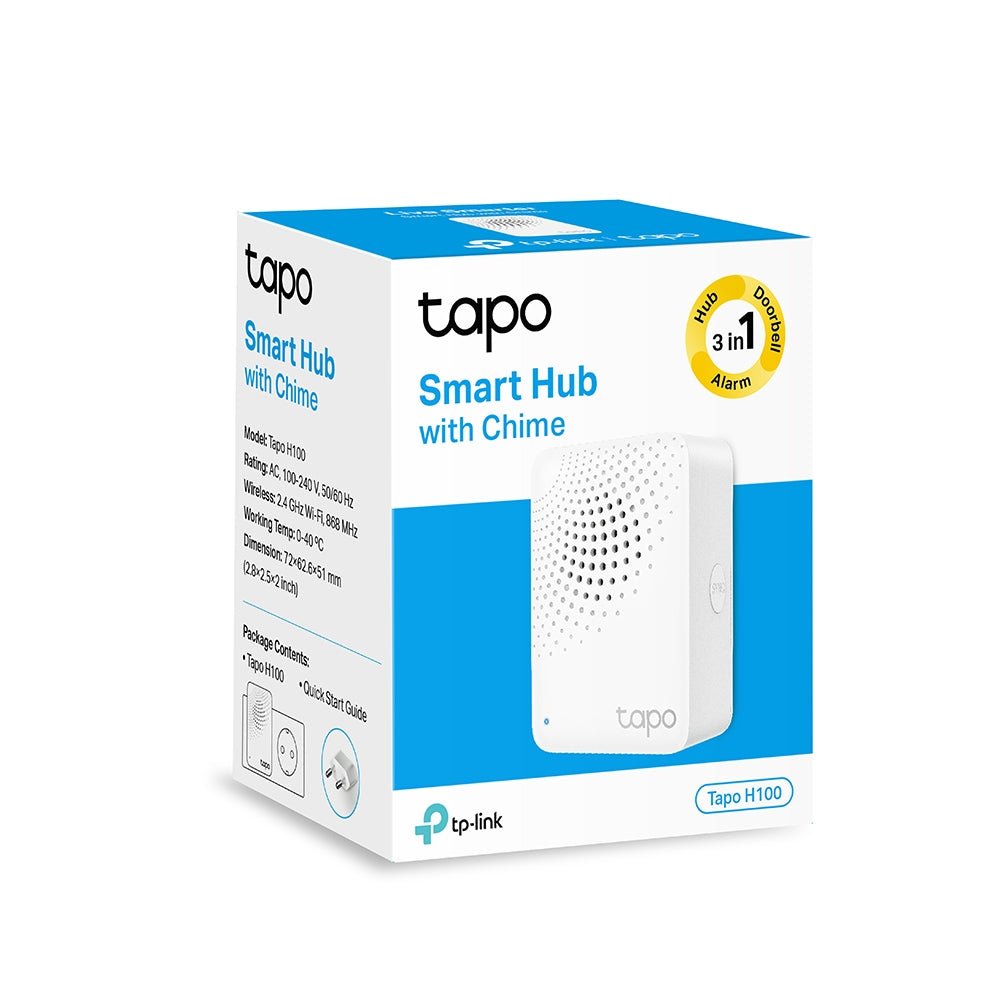 Smart Hub IoT con Alarma Tapo H100 TP - Link