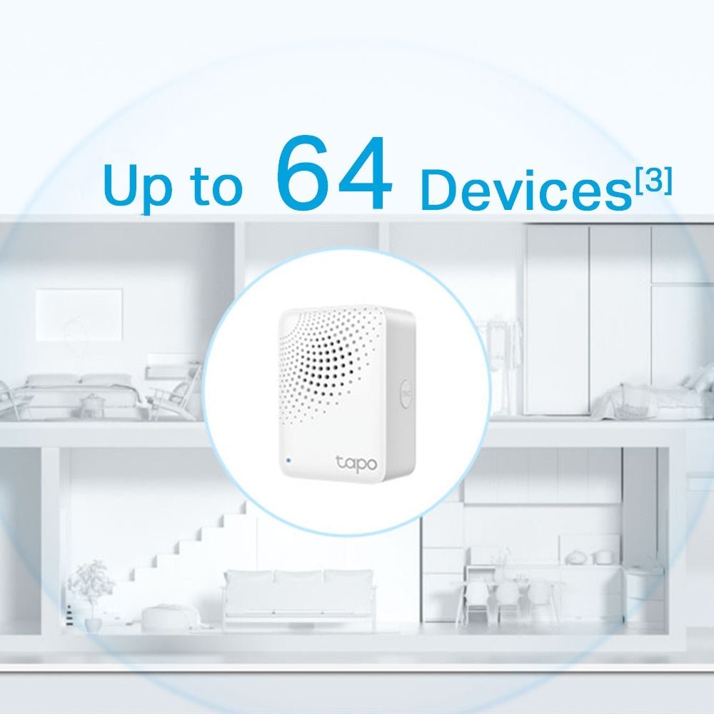 Smart Hub IoT con Alarma Tapo H100 TP - Link
