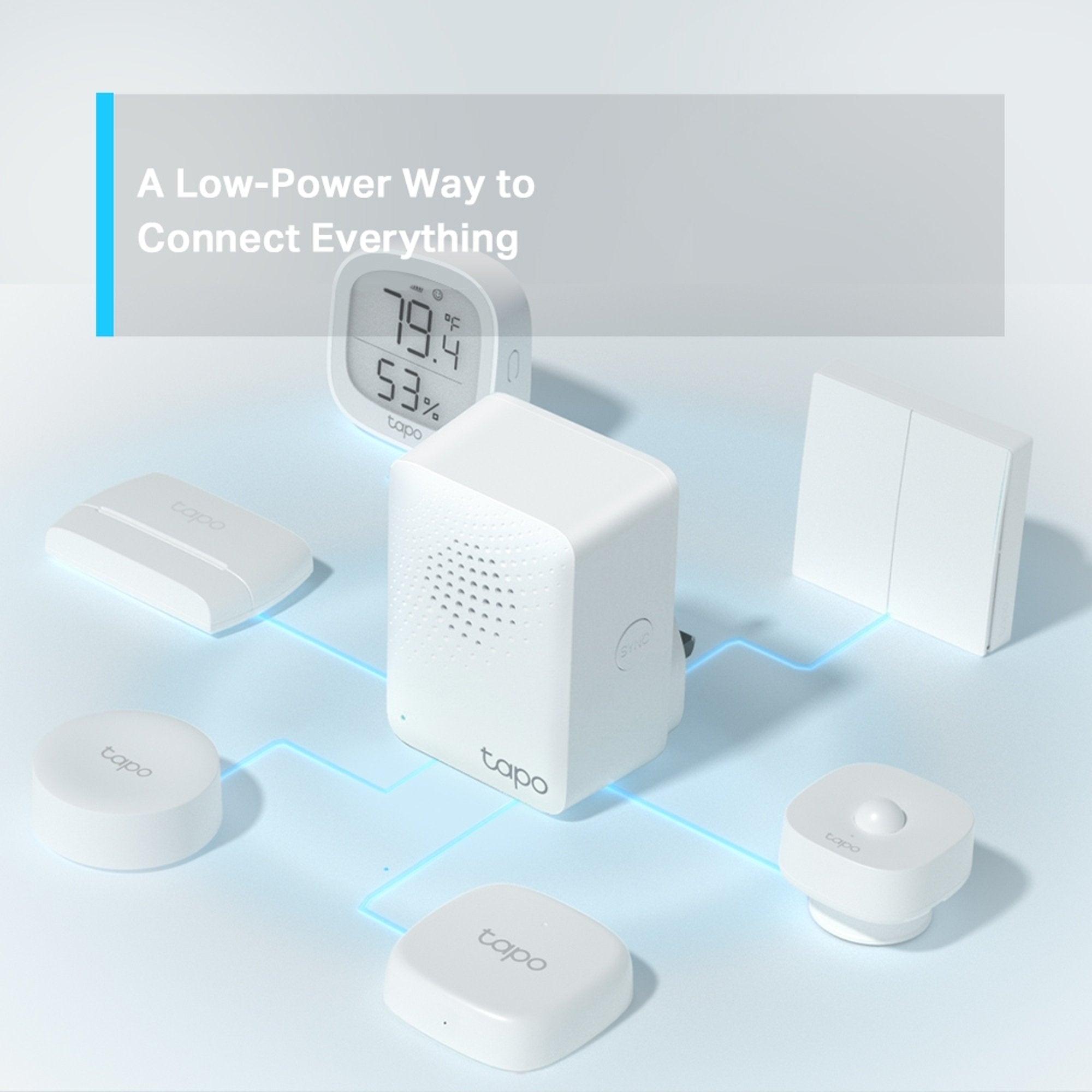 Smart Hub IoT con Alarma Tapo H100 TP - Link
