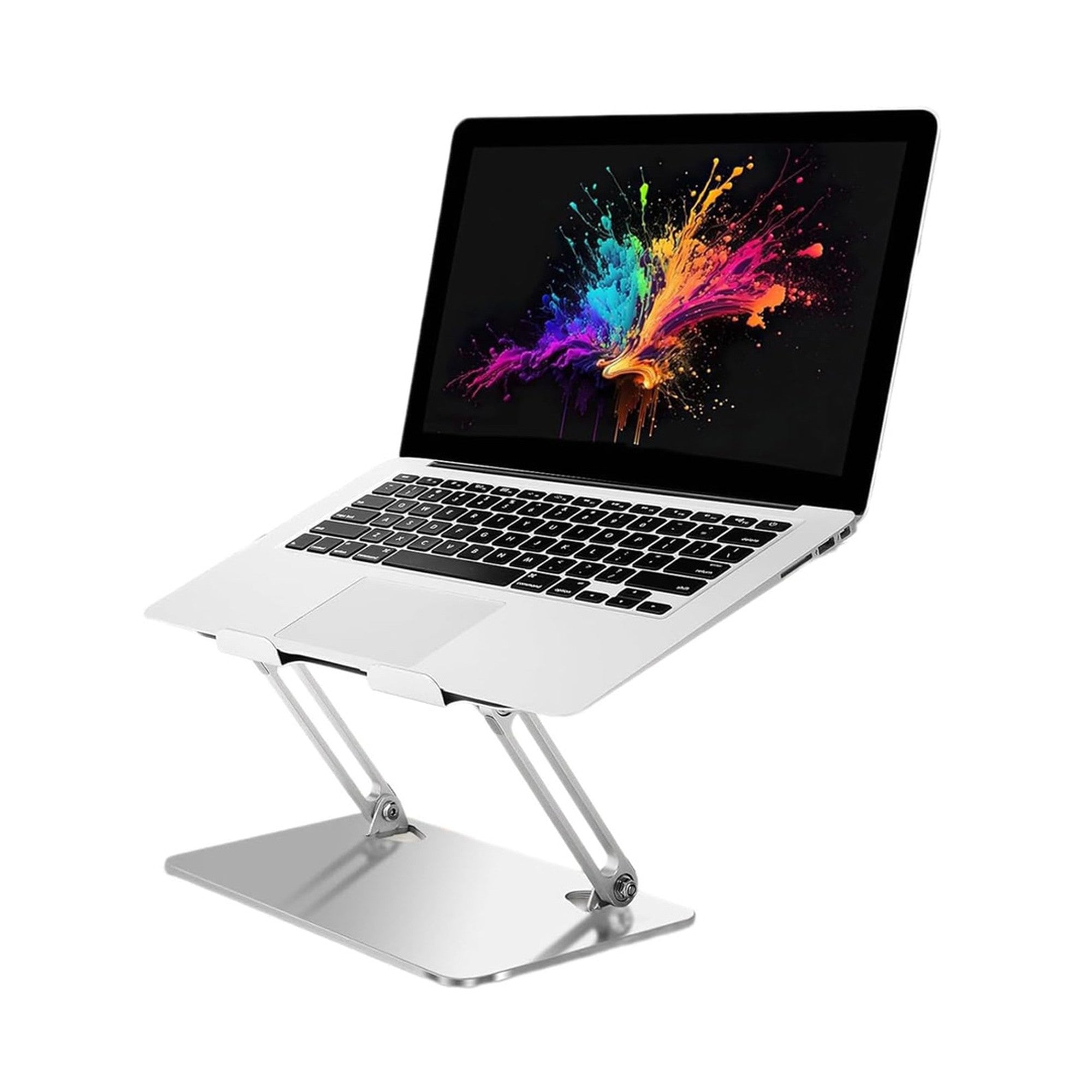 Soporte de Aluminio Ergonómico para Notebook Portátil