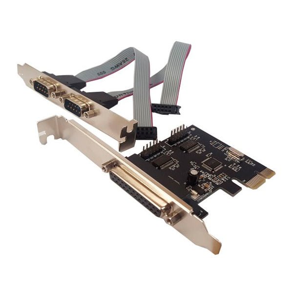 Tarjeta PCI Express Paralela Doble Bracket Utek UT - 2PCIESP