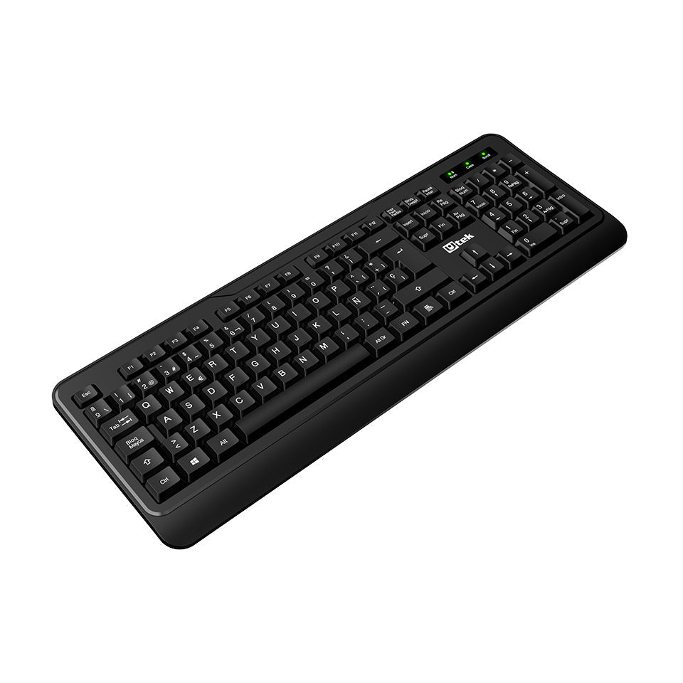 Teclado Inalambrico USB 2.4GHz UT-KBW700 PC Laptop