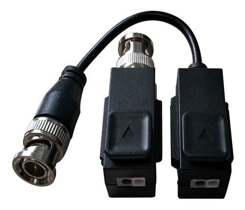 Video Balun Hikvision Para Cámaras De 2/4/5mp/4k Ds - 1h18s/e