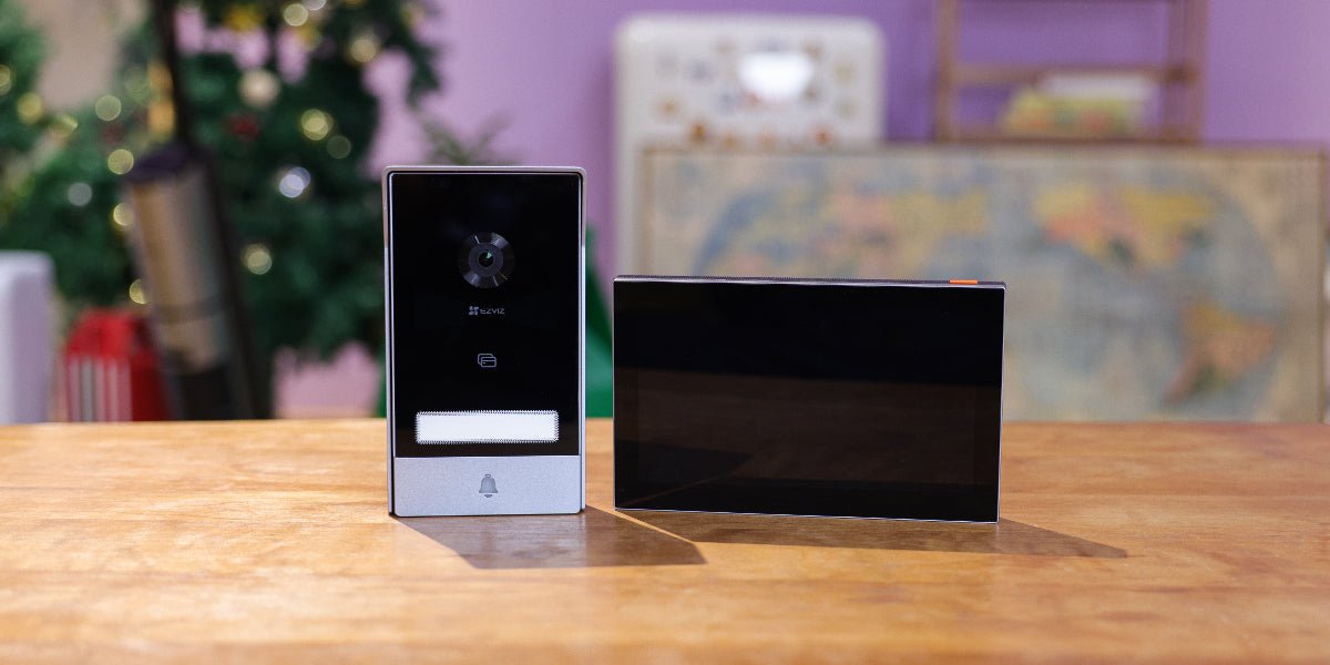 Video Portero Inteligente EZVIZ HP7 2K Pantalla Táctil 7"
