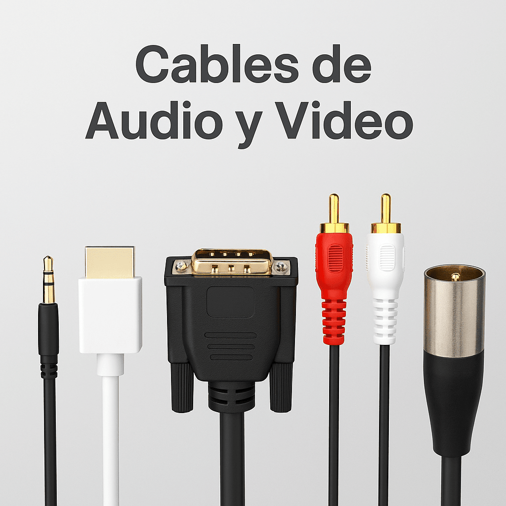 Cables de Audio y Video - Items Digital Spa – Tecnología, Hogar y Fitness en un solo lugar