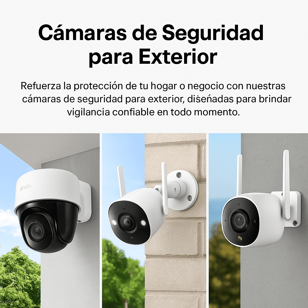 Cámaras de Exterior - Items Digital Spa – Tecnología, Hogar y Fitness en un solo lugar