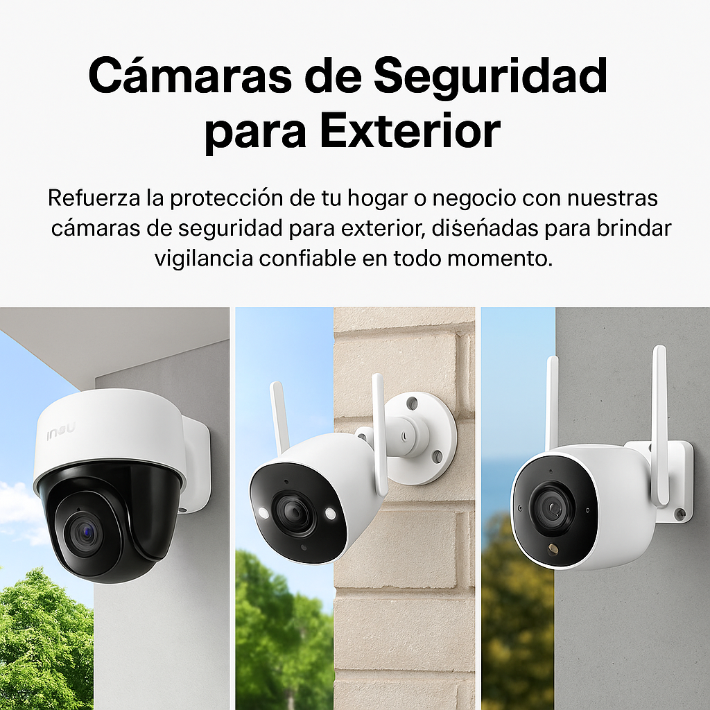 Cámaras de Exterior