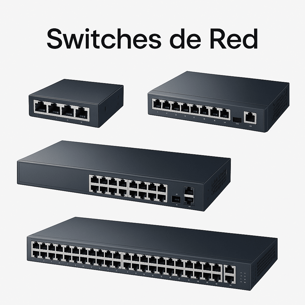 Switches de Red - Items Digital Spa – Tecnología, Hogar y Fitness en un solo lugar