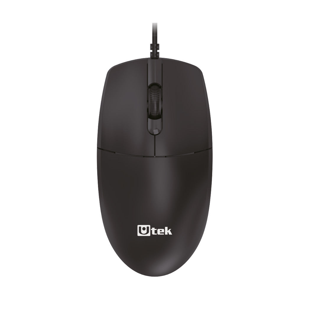 Imagen de Mouse alámbrico USB 1200dpi UT-MO830U Cable Dispositivos