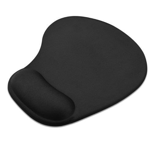 Mouse Pad Con Apoya Muñecas Gel Negro