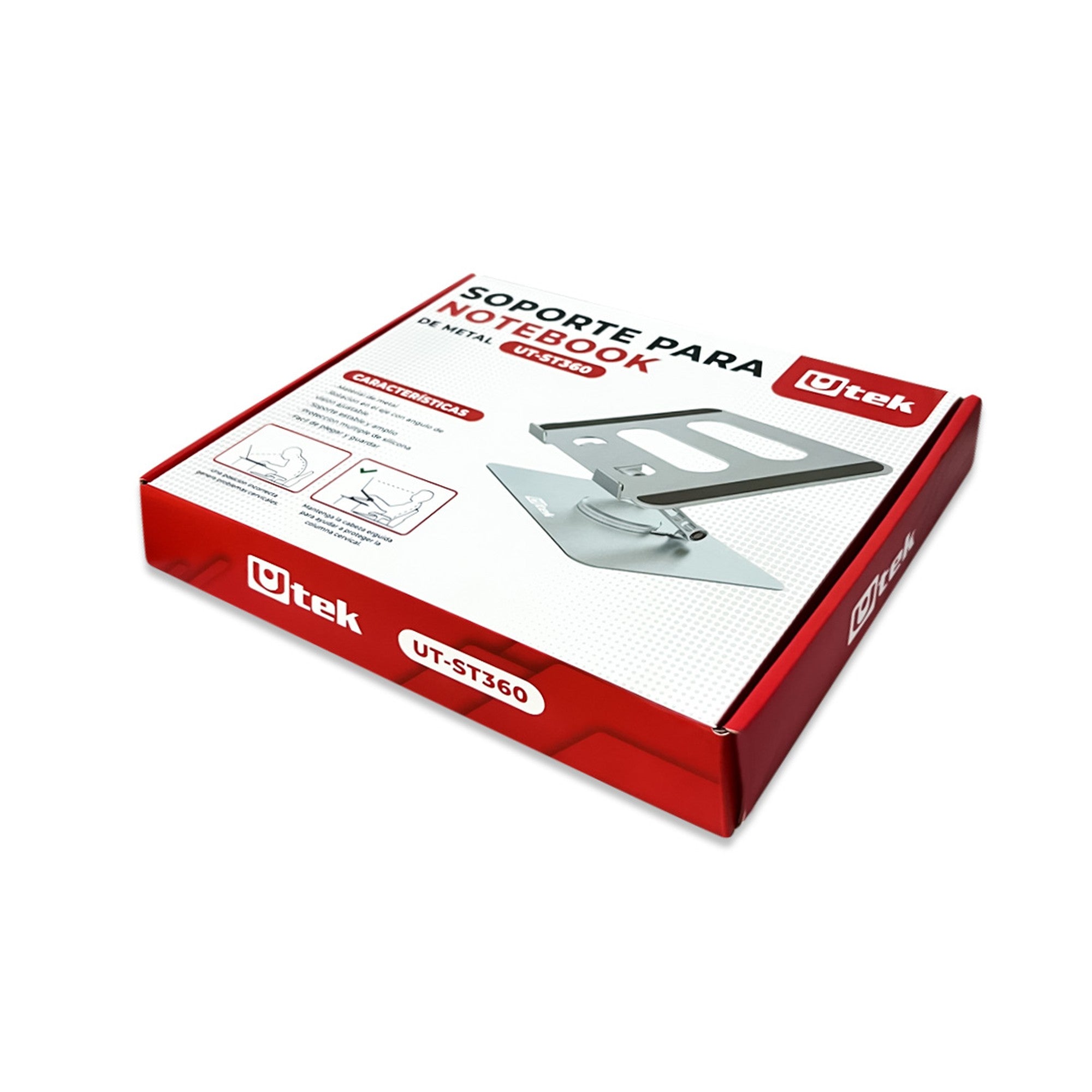 Soporte Giratorio 360° para Notebook de Aluminio UT-ST360