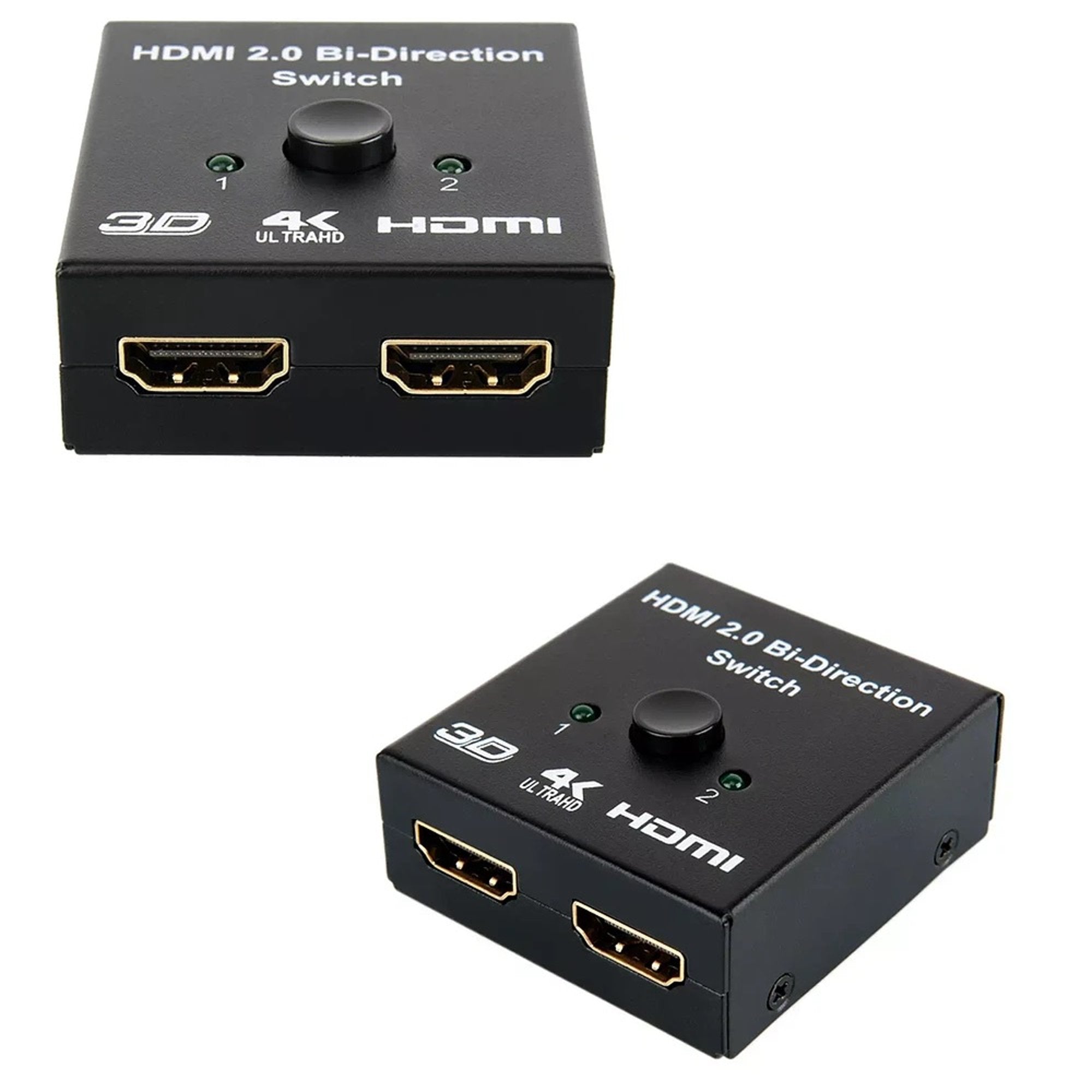 Switch HDMI de 1 Salida 2 Entradas Bidireccional - switch hdmi