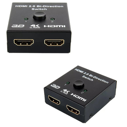 Switch HDMI de 1 Salida 2 Entradas Bidireccional - switch hdmi
