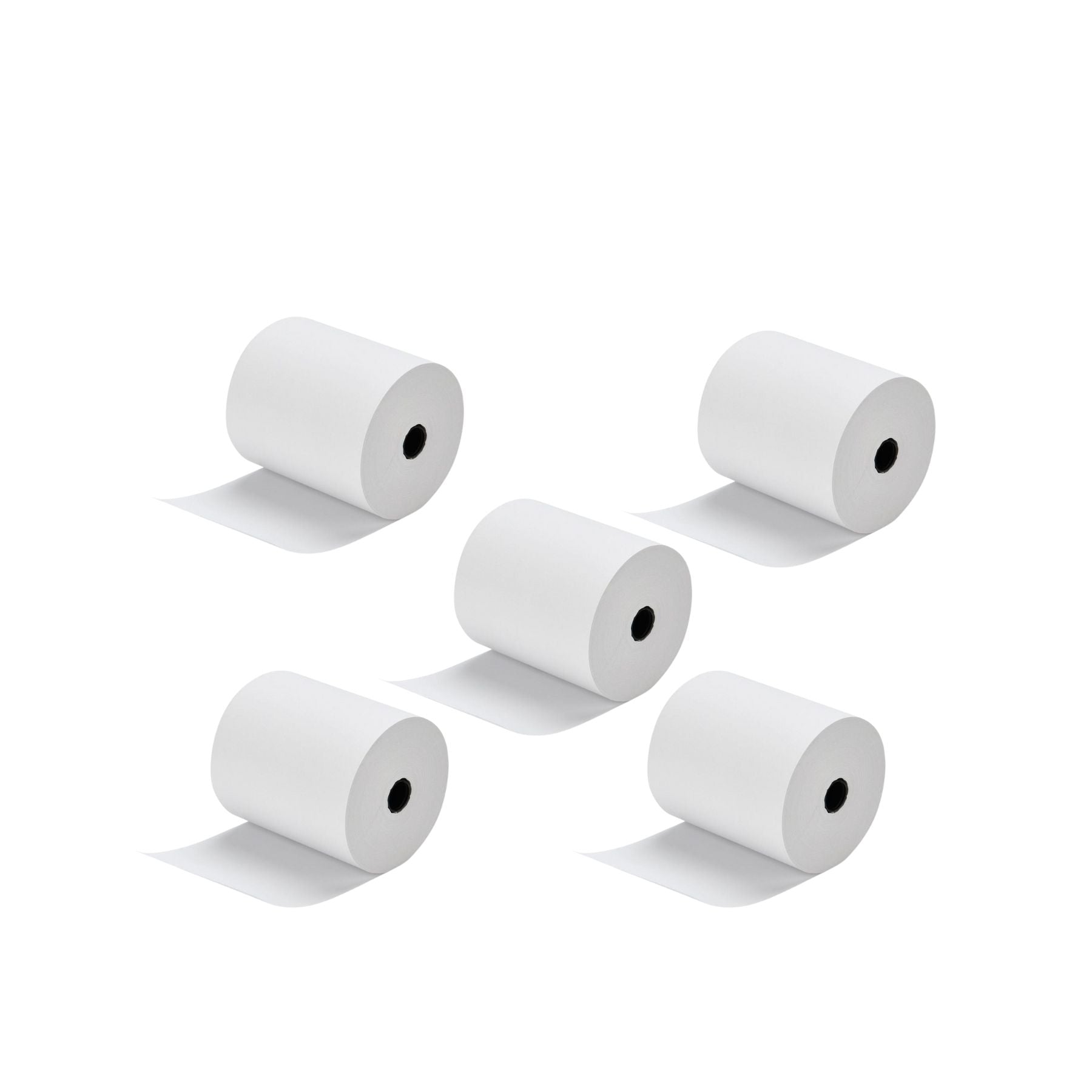 Rollo De Papel Térmico 80x80mm 59grs Pack De 5 Unidades