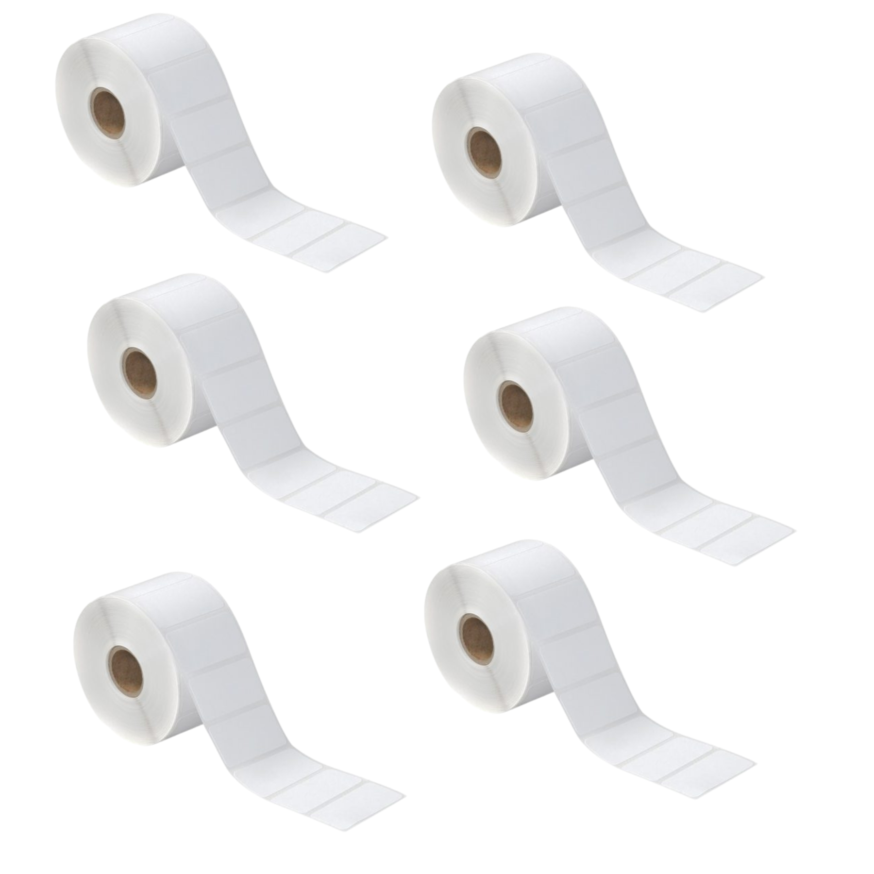 Rollo de Etiqueta Térmica Autoadhesiva 50x30mm 1000u pack X6 - ideal impresoras