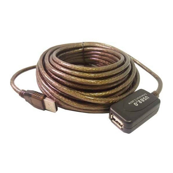 Cable Extensión Usb Activo 2.0 A-a 5 Metros Alta Calidad