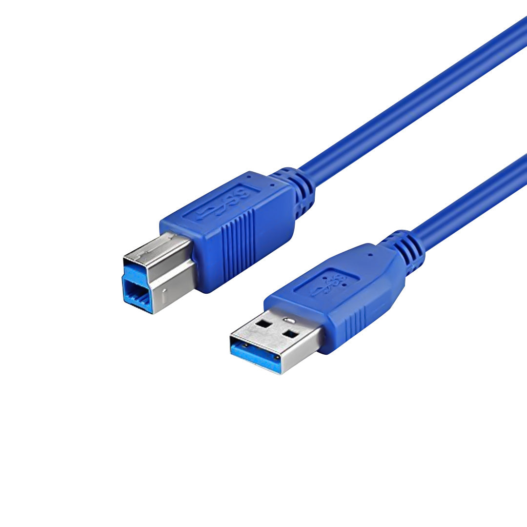 Cable Impresora USB 3.0 A a B 1.8m Alta Velocidad