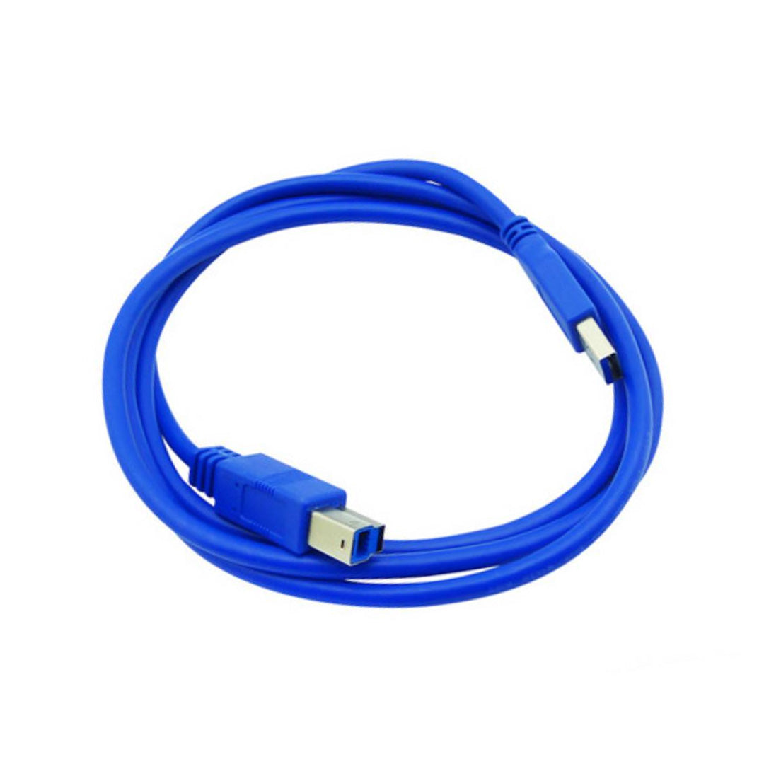 Cable Impresora USB 3.0 A a B 1.8m Alta Velocidad