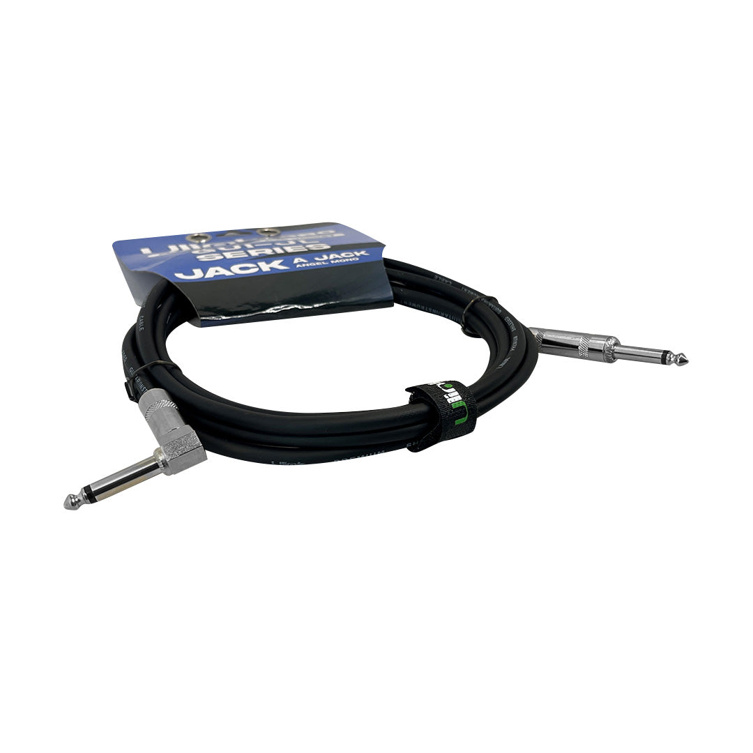 Cable de Audio 6.3mm con Conector en L - 3 Metros, Alta Calidad