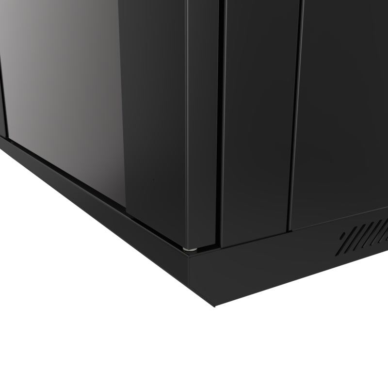 Gabinete mural Nexxt 18U 600x600mm con puerta de vidrio