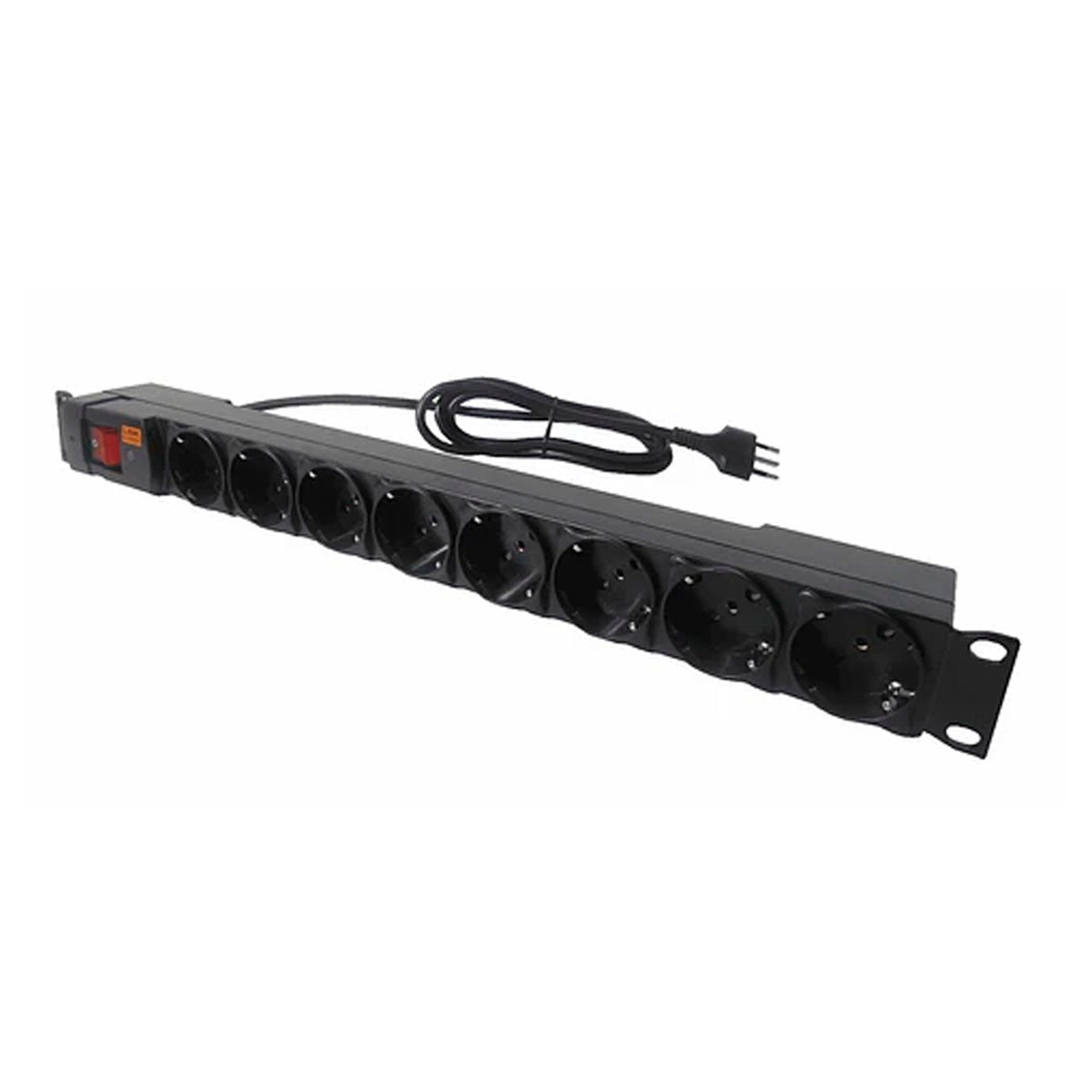 Imagen de Toma Corriente Rakeable PDU 8 Tomas 1U 220v/16A Nexxt  Dispositivos