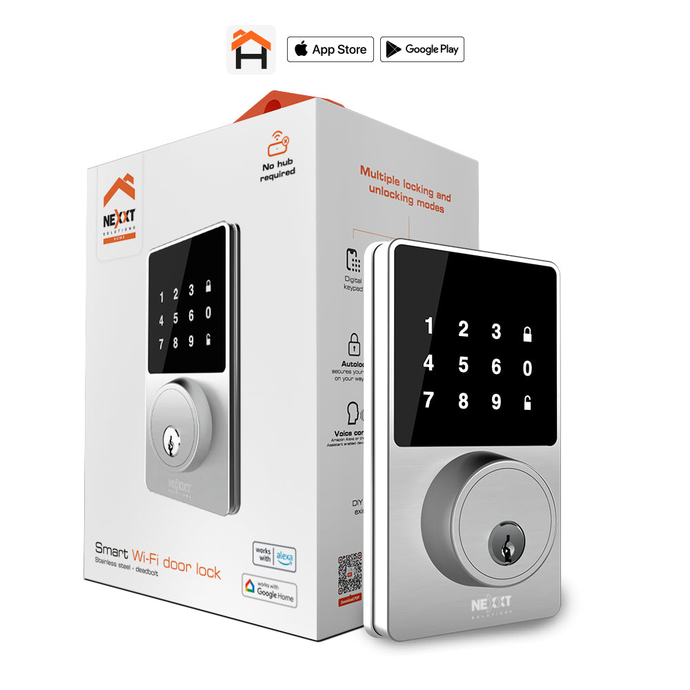 Smart Wifi Door lock Cerradura Inteligente Nexxt Home NHS-D1 - cerradura inteligente