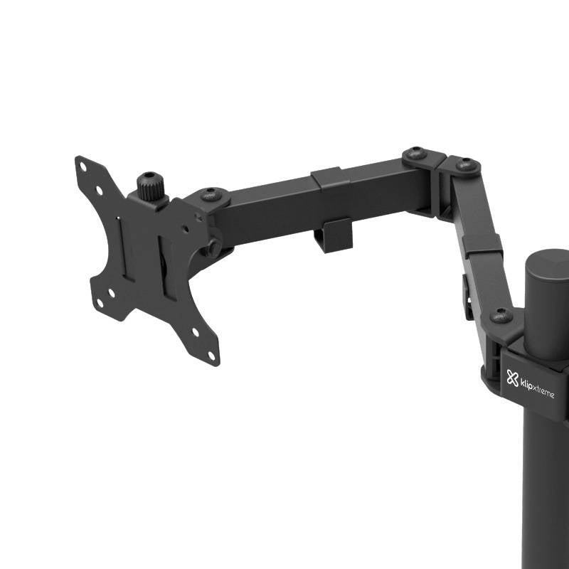 Soporte dual para monitores 32″ Klip Xtreme KPM‑310
