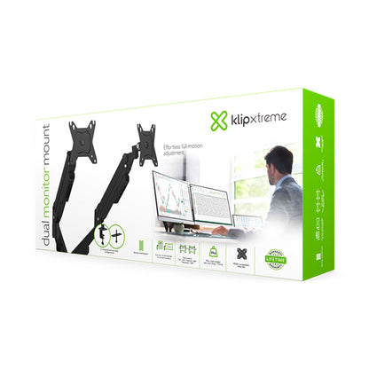 Soporte para Monitor Doble Soporta Hasta 32 pulgadas KMM-410 - soporte doble