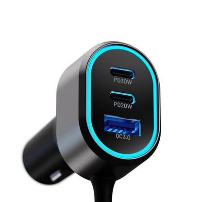 Cargador auto 6 puertos Klip Xtreme PowerCar 100 W