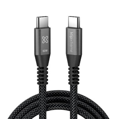 Cable USB-C a USB-C Klip Xtreme KAC-250 10ft 60W