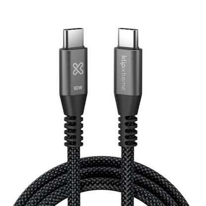 Cable USB-C a USB-C Klip Xtreme KAC-250 10ft 60W - klip xtreme