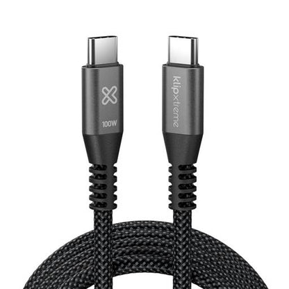 Cable USB-C a USB-C Klip Xtreme PowerGo 550 100W 3m