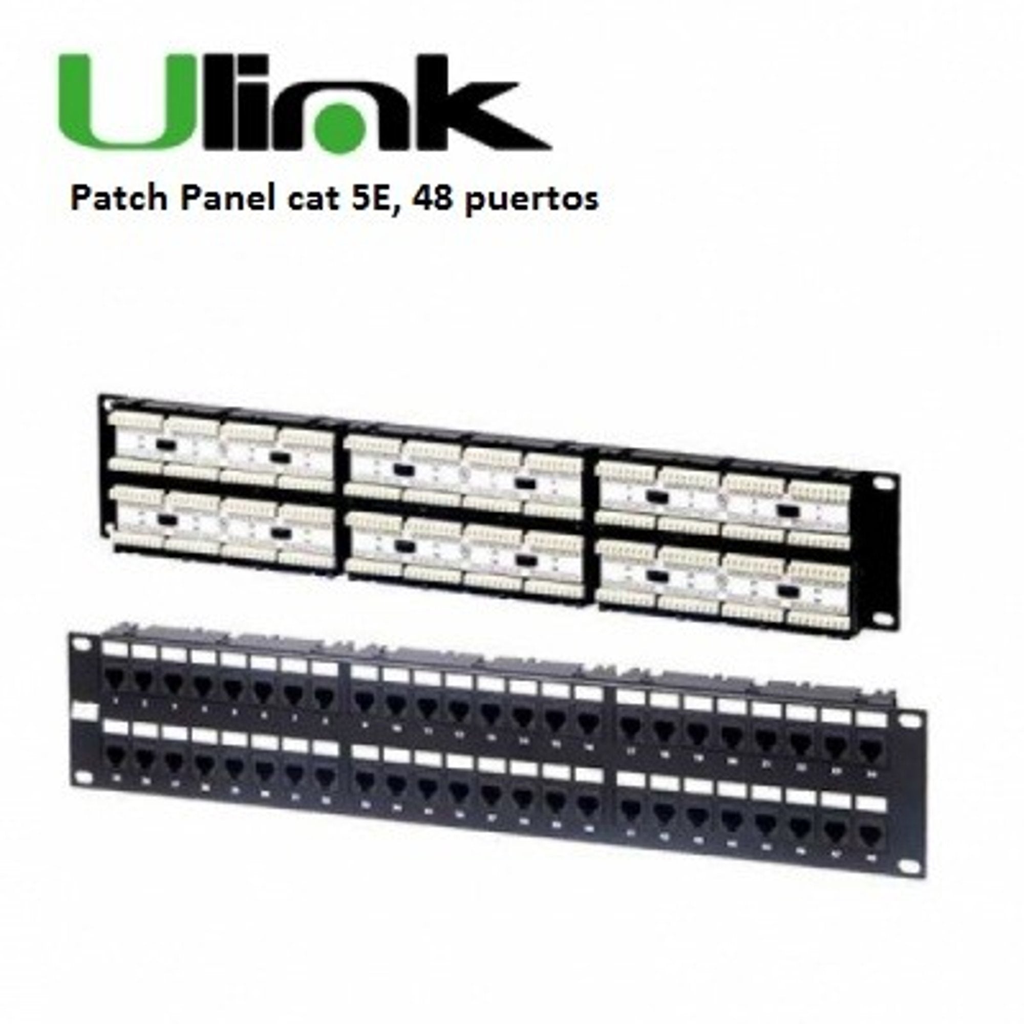 Patch Panel Cat5e 48 Puertos - patch panel