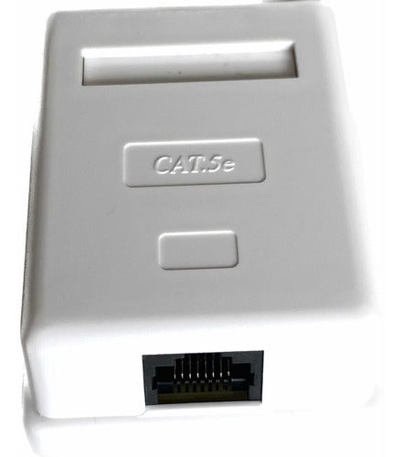 Imagen de Roseta Rj45 Cat5e con Modulo Ulink Dispositivos