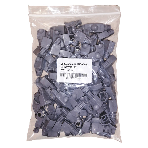 Imagen de Capuchones para RJ45 gris X100 unidades
