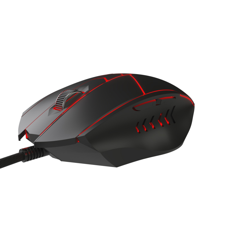 Imagen de Mouse Gaming 6 Botones Hasta 7200 DPI XTM-810 Xtech Stauros Usb Cable Dispositivos