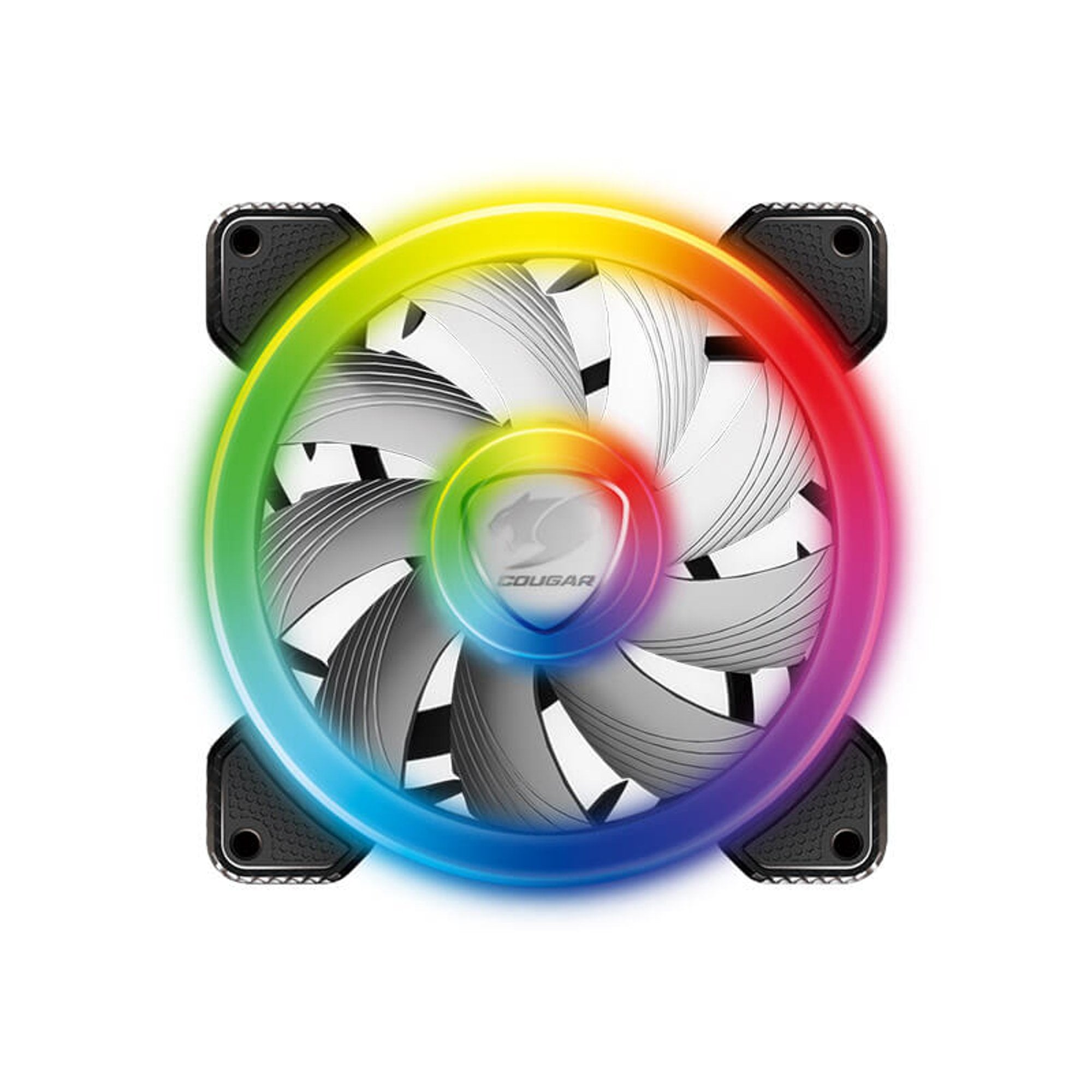 Kit 3 Ventiladores de 120mm RGB Gamer para Gabinetes de PC - ventiladores alto