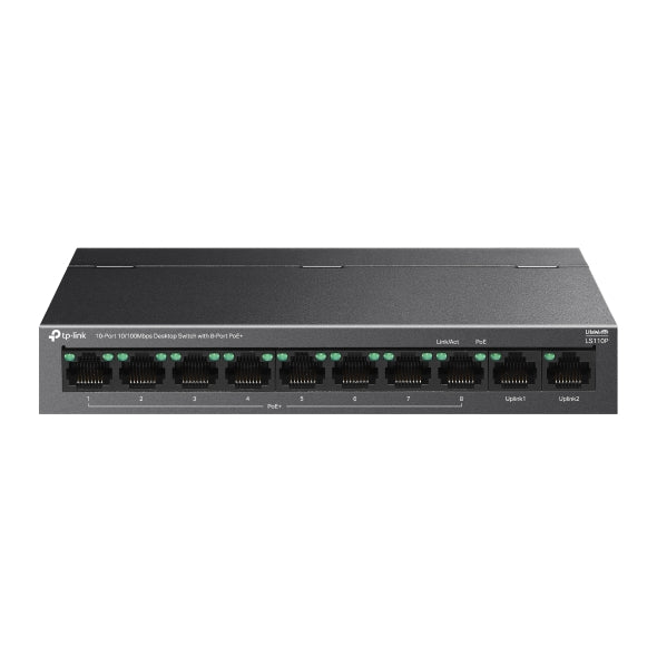 Switch TP-Link LS110P 10 puertos 8 PoE+ 96 W