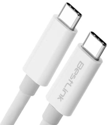 Cable de carga rápida de USB C a USB C de 3amp 1M