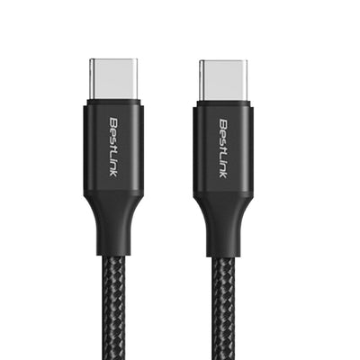 Cable USB-C a USB-C 100W Trenzado BL-CHCBMC100 PD