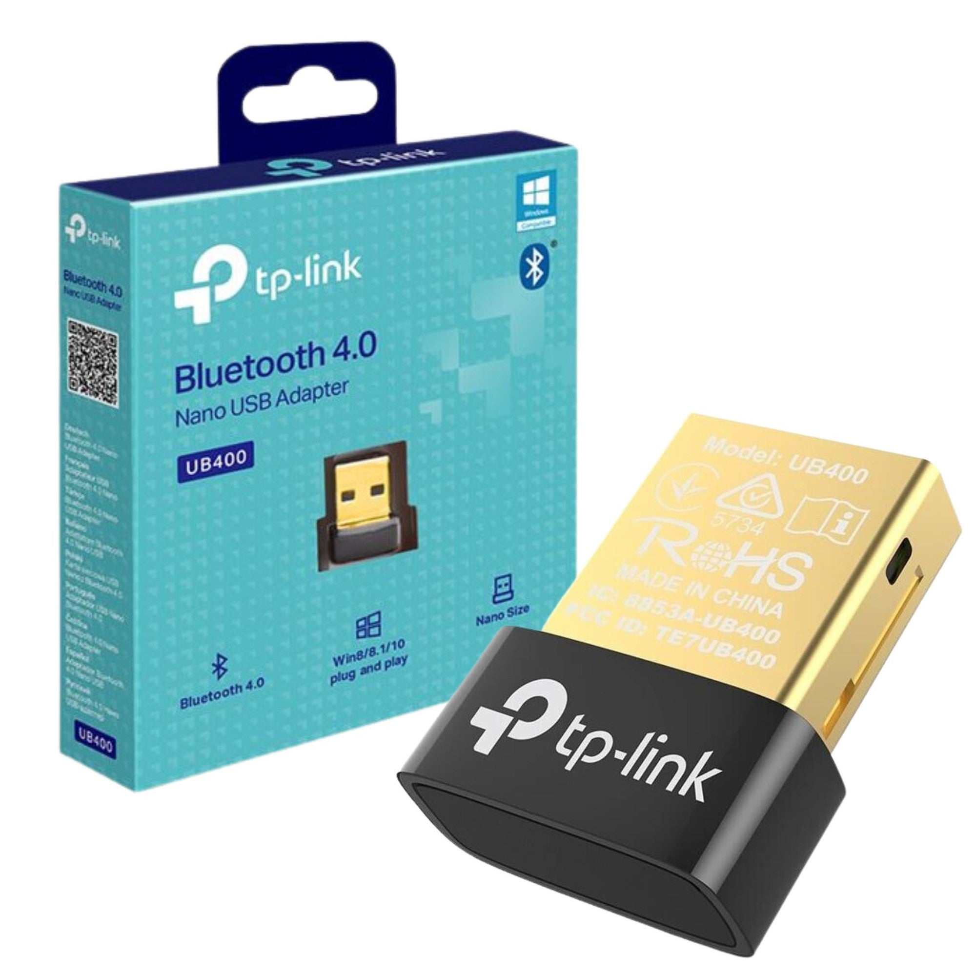 Adaptador USB nano Bluetooth 4.0 TP-Link UB400 - adaptador nano
